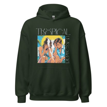 Tropical Depression - Unisex Hoodie - Image 3