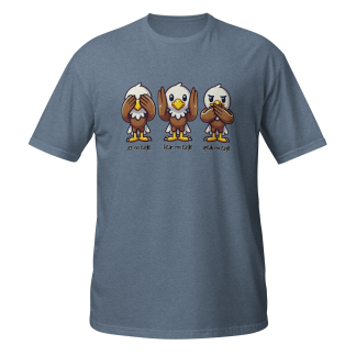 No Evil Eagles Short-Sleeve Unisex T-Shirt