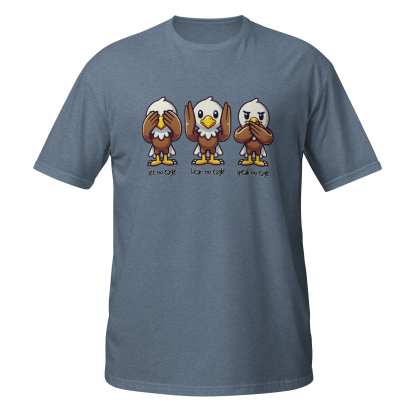 No Evil Eagles Short-Sleeve Unisex T-Shirt