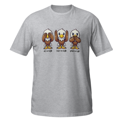No Evil Eagles Short-Sleeve Unisex T-Shirt - Image 7