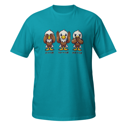 No Evil Eagles Short-Sleeve Unisex T-Shirt - Image 5