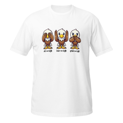 No Evil Eagles Short-Sleeve Unisex T-Shirt - Image 8